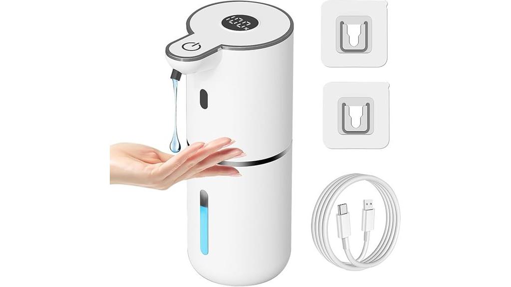 touchless rechargeable soap dispenser