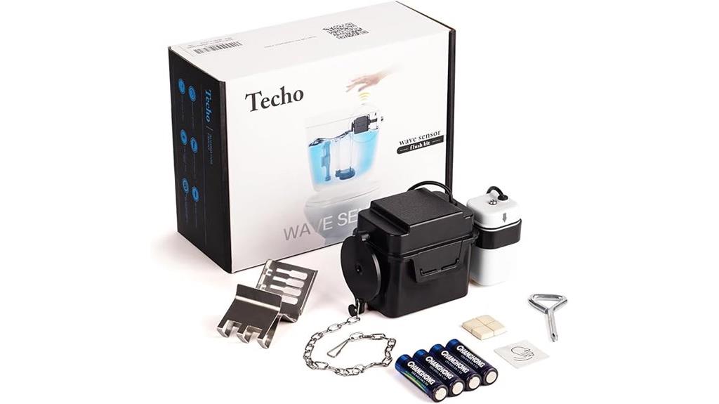 touchless toilet flush kit