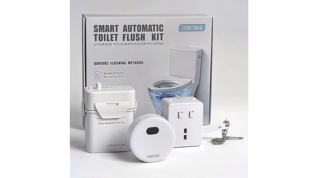 touchless toilet flusher sensor