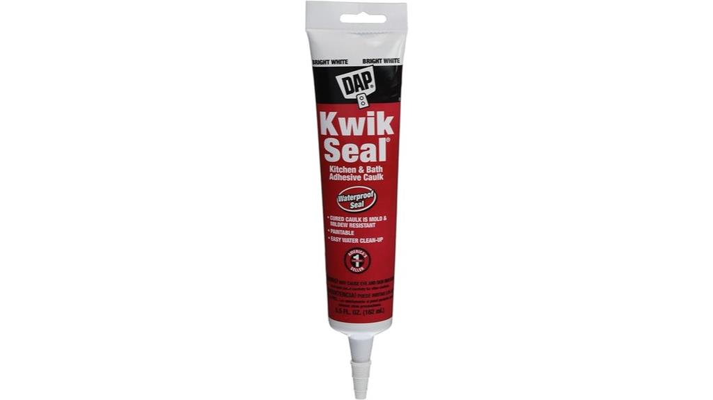 tub and tile caulk