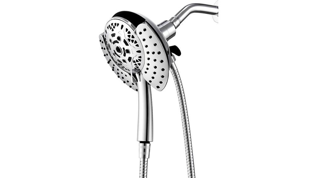 versatile handheld shower head