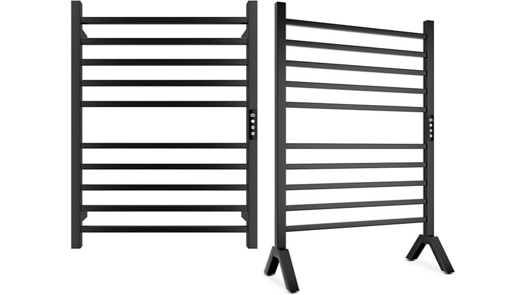 versatile wall freestanding towel warmer