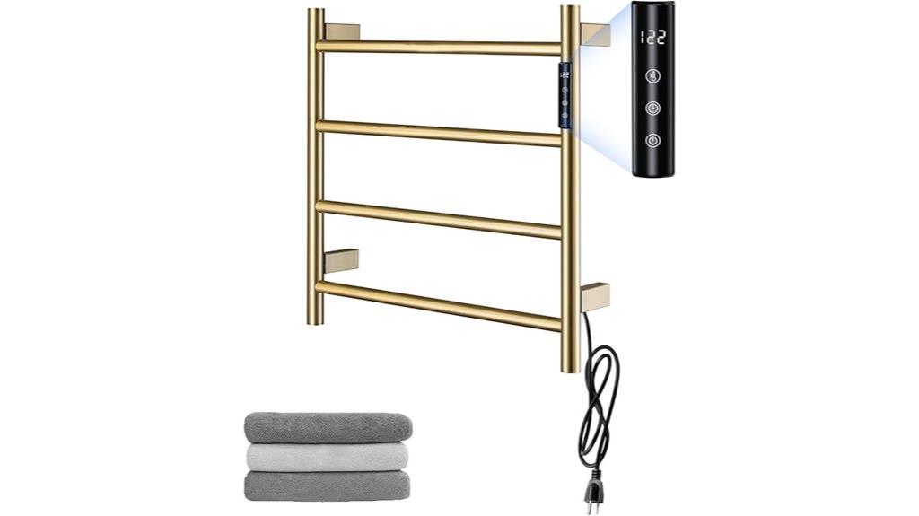 wall mounted electric towel warmer