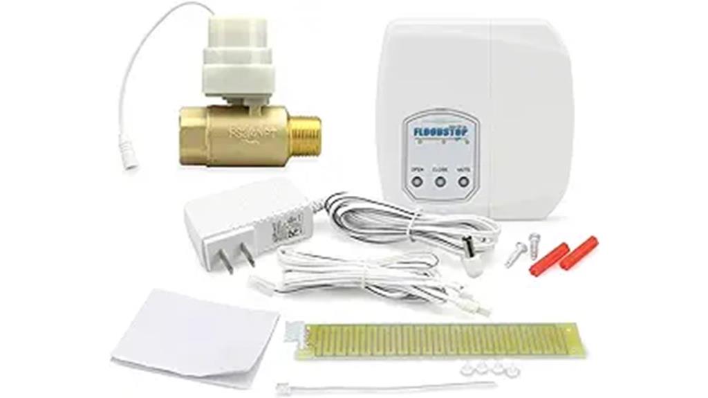 water heater leak safety system