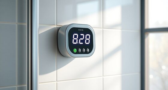 water saving shower timers