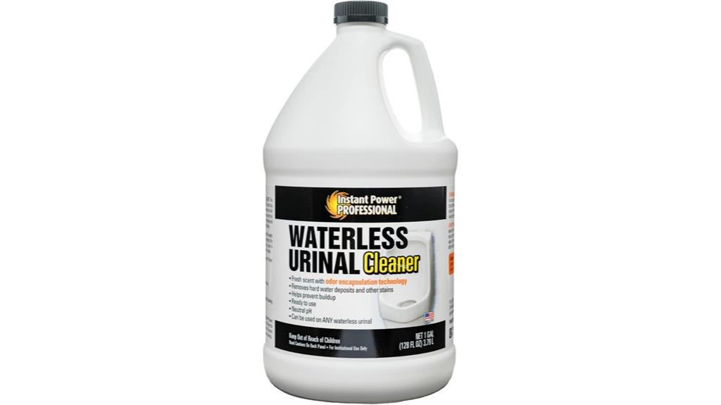 waterless urinal cleaner gallon