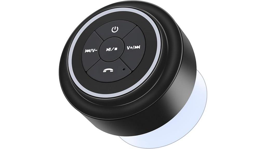 waterproof bluetooth shower speaker