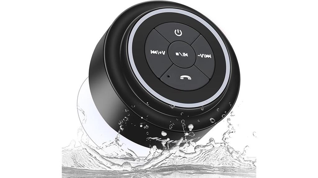 waterproof bluetooth shower speaker