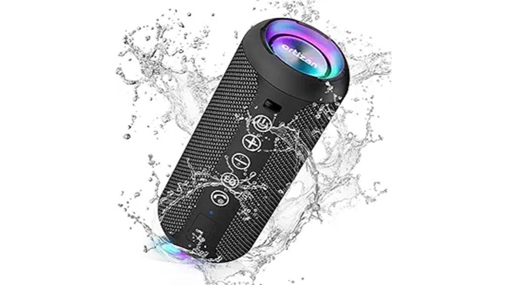waterproof bluetooth speaker long battery