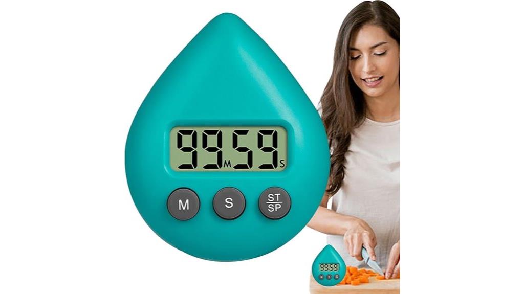 waterproof lcd shower timer