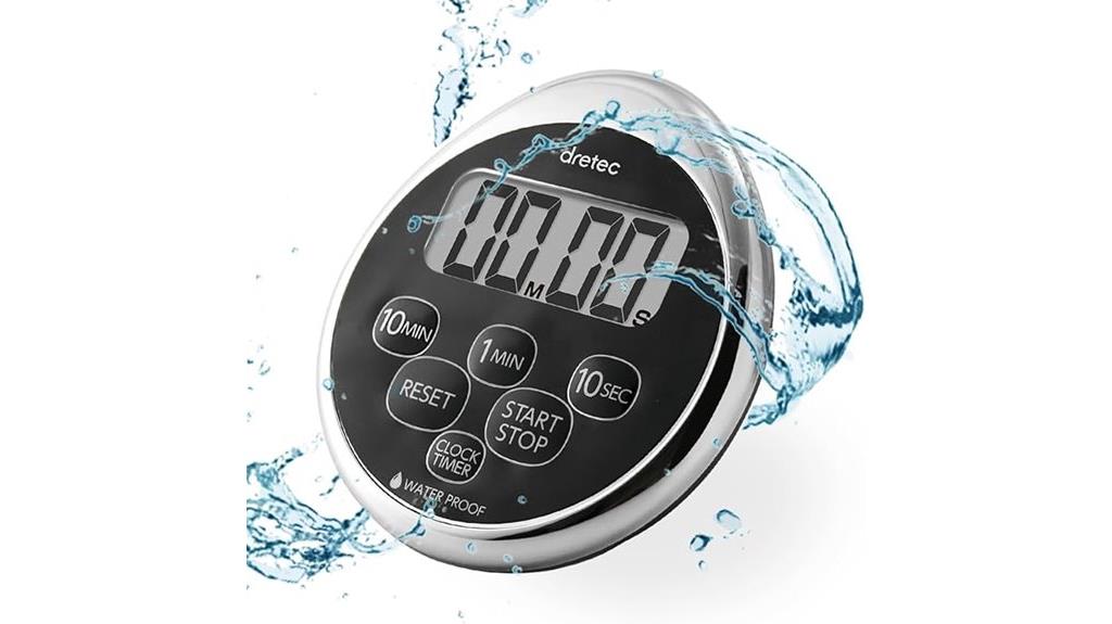 waterproof magnetic shower timer
