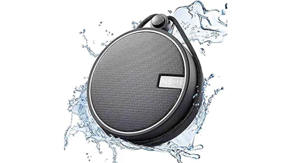 waterproof shower bluetooth speaker