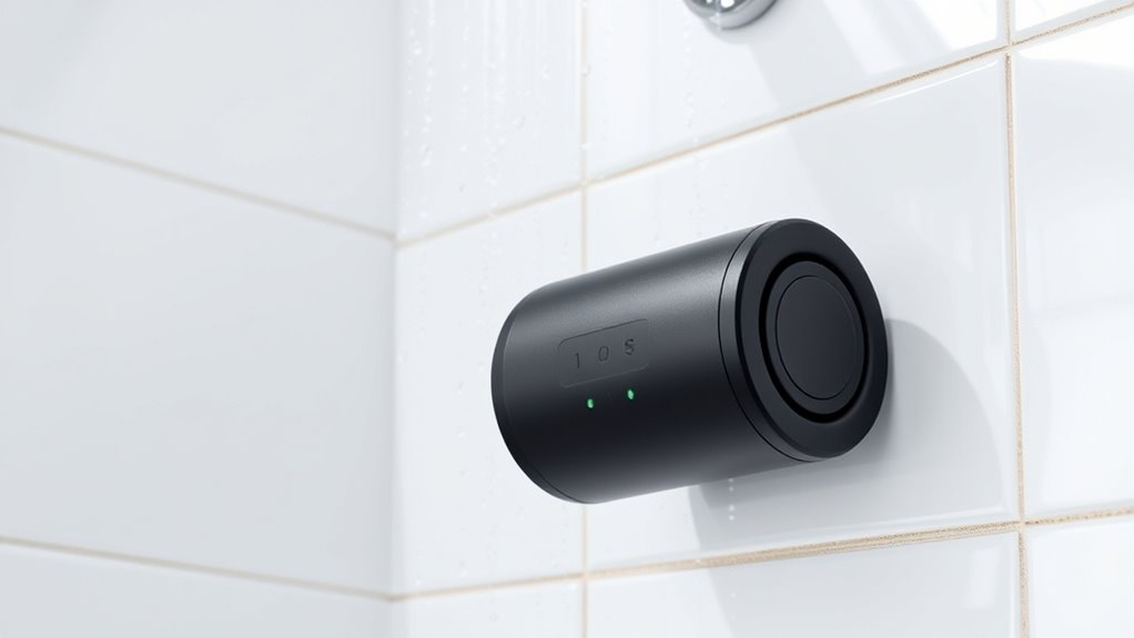 waterproof sound battery placement