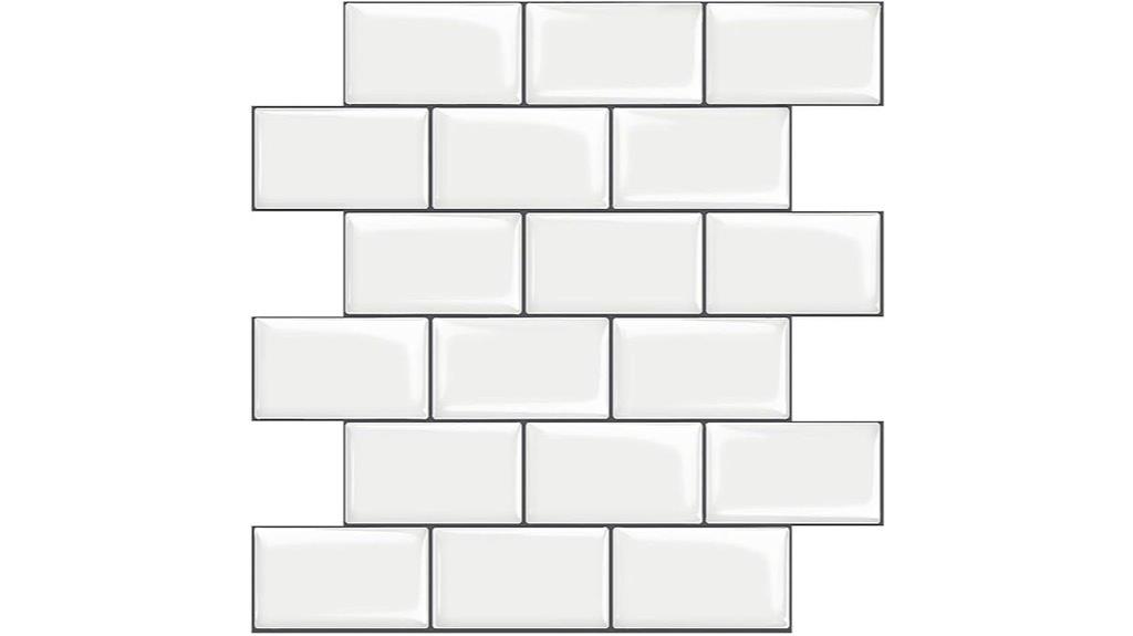 white peel and stick subway tiles