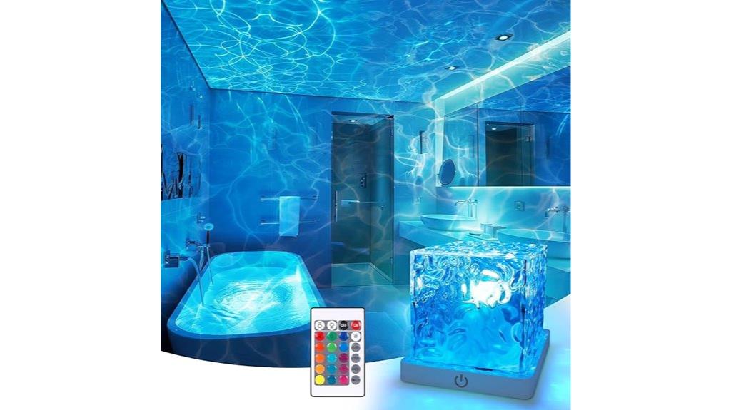 wireless colorful shower light