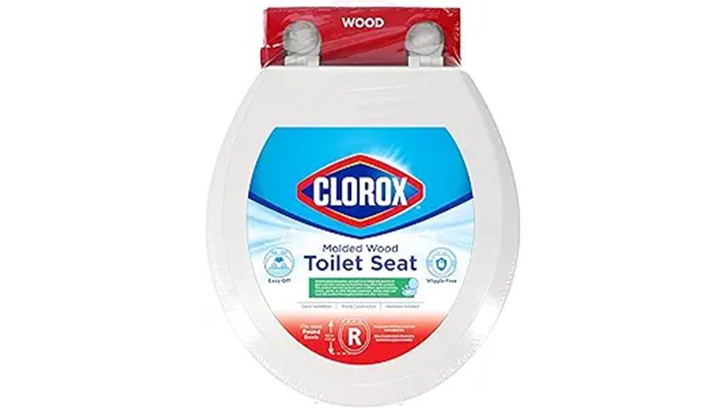 wood toilet seat hinges