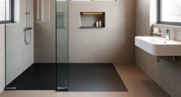 accessible modern shower design