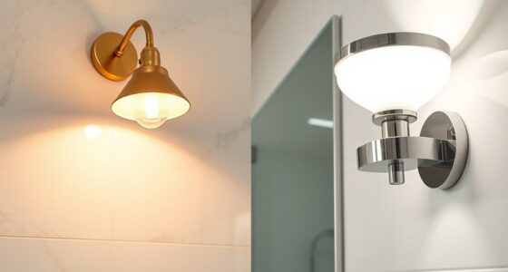 bathroom lighting color options