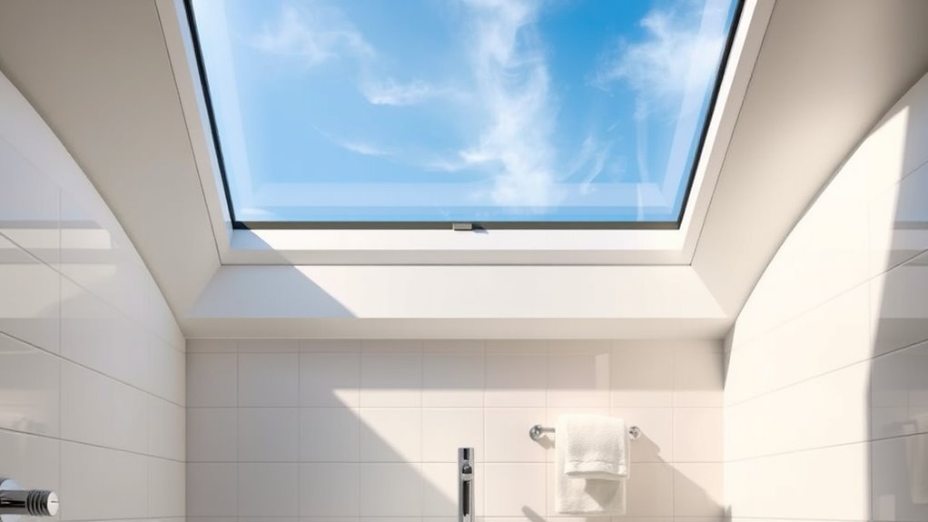 bathroom skylight ventilation privacy