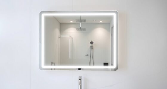 bathroom smart mirror features