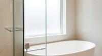 bathtub glass shower screens