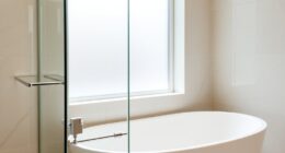 bathtub glass shower screens