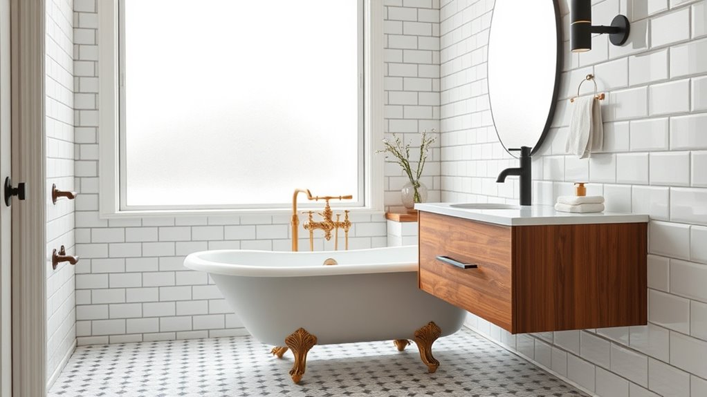 blending vintage modern elegance