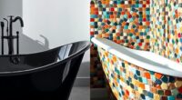 bold colored bathtub trends