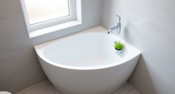 compact corner bathtub solutions