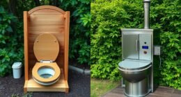 composting vs incinerating toilets
