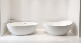 curved bathtub designs