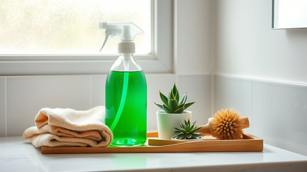 eco friendly bathroom cleaning practices