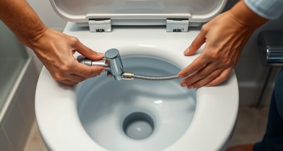 eco friendly bidet installation