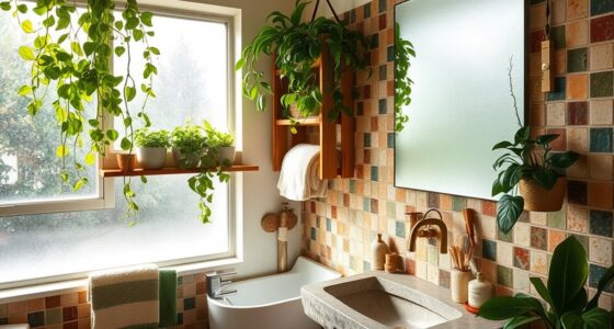 eco friendly minimalist bathroom design