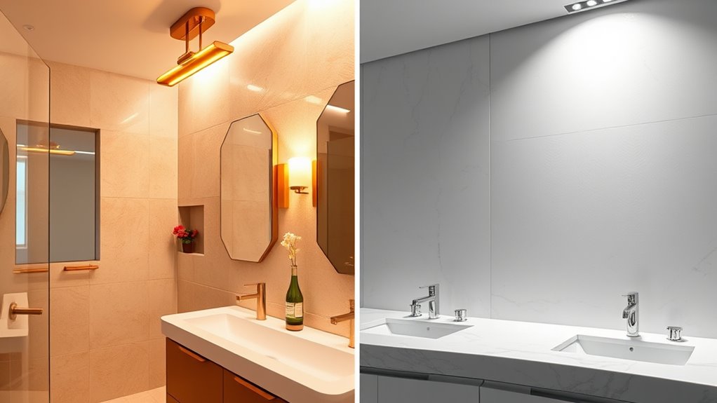 effective bathroom lighting design