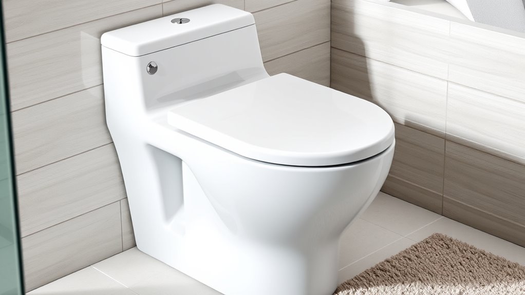 efficient space saving modern toilets