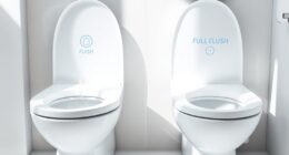 full or half flush