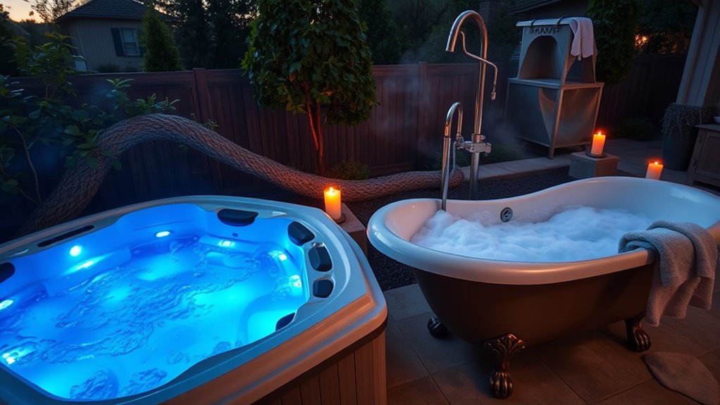 hot tubs vs whirlpools
