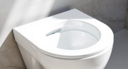 hygienic easy clean rimless toilets