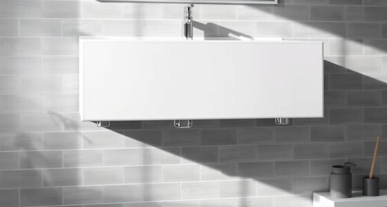 installing a floating vanity