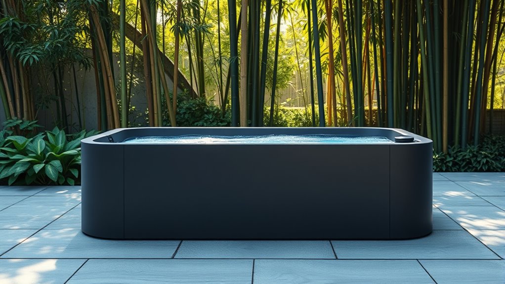 installing cold plunge tub