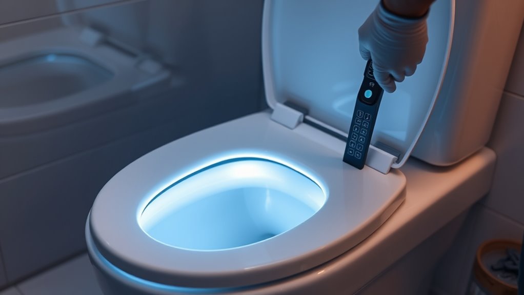 installing smart toilet seat