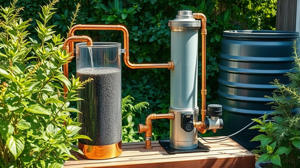 integrate rainwater and greywater