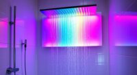 led bathroom shower lighting