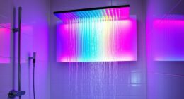 led bathroom shower lighting