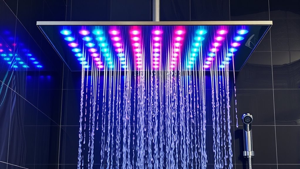 led shower lighting upgrade