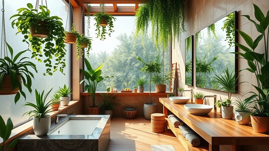 luxurious eco conscious bathroom design