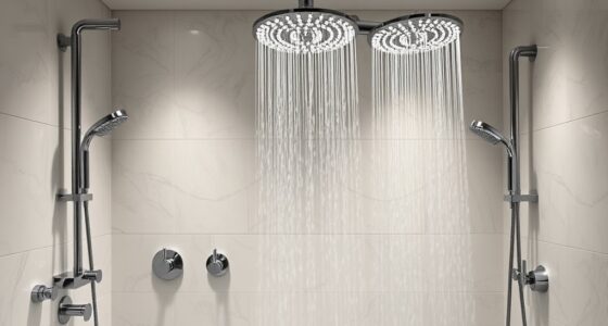 luxury multi head shower systems
