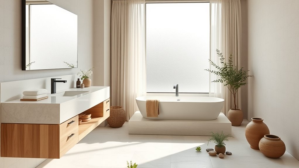 minimalist natural calming design