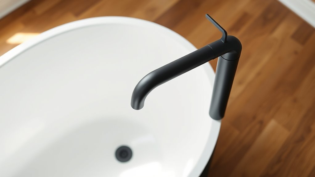 optimal tub filler placement